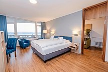 Parkhotel St. Leonhard - Wohnbeispiel Familienzimmer Seeseite (Zimmercodierung FB5)