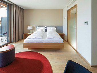 bora HotSpaResort - Wohnbeispiel Doppelzimmer Komfort (Zimmercodierungen DF1 & DX1)