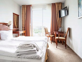 Gold - Wohnbeispiel Doppelzimmer Standard (Zimmercodierungen DG1, DG2 & DC1)