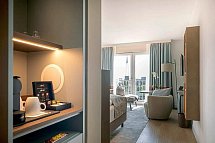 A-ROSA Sylt - Wohnbeispiel Doppelzimmer Komfort Landblick Balkon (Zimmercodierung DKB)
