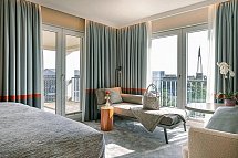 A-ROSA Sylt - Wohnbeispiel Doppelzimmer Komfort Landblick Balkon (Zimmercodierung DKB)