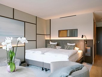 A-ROSA Sylt - Wohnbeispiel Doppelzimmer Komfort Landblick (Zimmercodierung DF1)