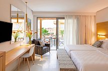 High Beach White - Wohnbeispiel Doppelzimmer Deluxe Gartenblick (Zimmercodierung DDG)