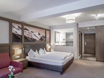Wellness & Relax Hotel Milderer Hof - Wohnbeispiel Juniorsuite Standard (Zimmercodierung JG2)