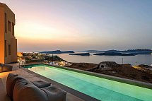 Kalestesia Suites - Wohnbeispiel Doppelzimmer Meerblick (Zimmercodierung DBM)