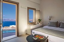 Kalestesia Suites - Wohnbeispiel Doppelzimmer Meerblick (Zimmercodierung DBM)