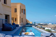 Kalestesia Suites - Wohnbeispiel Doppelzimmer Meerblick (Zimmercodierung DBM)