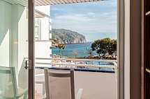 Alua Gran Camp de Mar - Wohnbeispiel Doppelzimmer frontaler Meerblick (Zimmercodierung D1M)