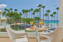Hipotels Mediterráneo Club - Beispiel Balkon (Zimmercodierung JB1)