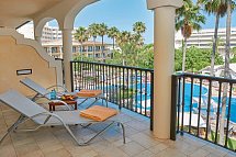 CM Mallorca Palace - Beispiel Balkon (Zimmercodierung WB1)