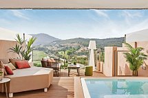 Zafiro Palace Andratx - Wohnbeispiel Juniorsuite Penthouse mit privatem Minipool (Zimmercodierung J1D/J2D)