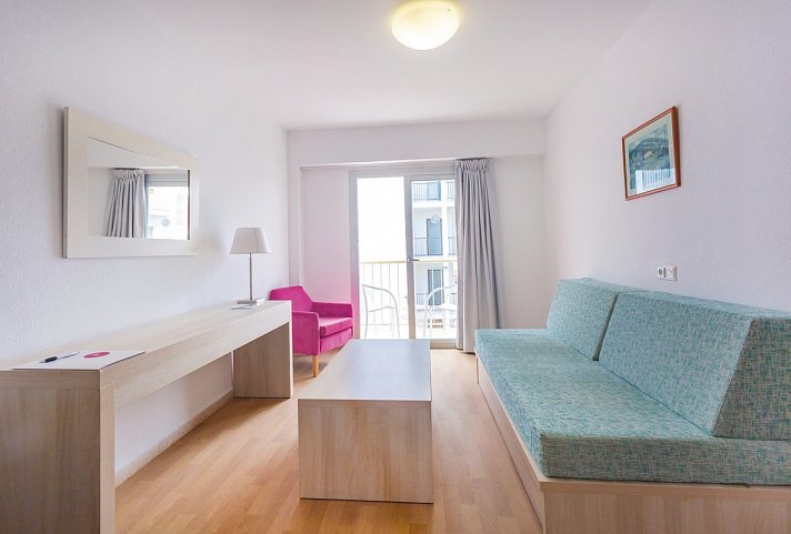 JS Sol de Ca'n Picafort - Wohnbeispiel Doppelzimmer (Zimmercodierungen DB1, DP1 & DP2)