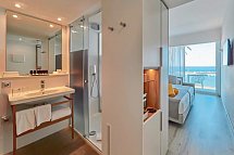 BQ Aguamarina Boutique - Wohnbeispiel Doppelzimmer Meerblick (Zimmercodierung DBM)