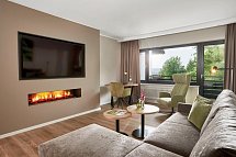 Sporthotel Grafenwald - Wohnbeispiel Suite Komfort Deluxe (Zimmercodierungen WD1 & WD2)