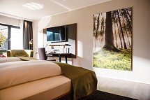 Sporthotel Grafenwald - Wohnbeispiel Doppelzimmer Komfort (Zimmercodierung DF1)