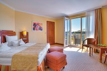 Hotel zur Post - ein Rovell Hotel - Wohnbeispiel Doppelzimmer Komfort Balkon (Zimmercodierung DB2)