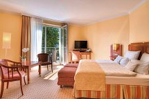 Hotel zur Post - ein Rovell Hotel - Wohnbeispiel Doppelzimmer Komfort Balkon (Zimmercodierung DB2)