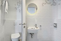 Bluesun Hotel Jadran - Beispiel Bad Doppelzimmer Superior (Zimmercodierung DS1)