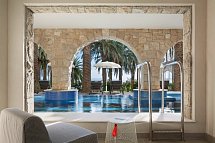 Bluesun Hotel Jadran - Wohnbeispiel Juniorsuite Deluxe Swim-up Pool Meerblick (Zimmercodierung JDM)