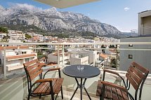 Hotel Park Makarska - Beispiel Balkon Doppelzimmer Standard (Zimmercodierung DG3)