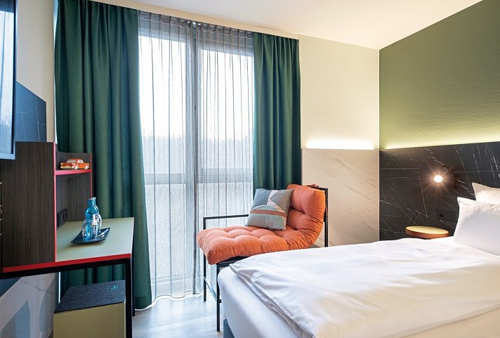 ACHAT Hotel Stuttgart Airport Messe - Wohbeispiel Doppelzimmer Business (Zimmercodierungen DB2 & DE1)
