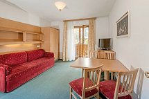 Hanneshof Resort - Wohnbeispiel Appartement 2-Raum (Zimmercodierung ABV)