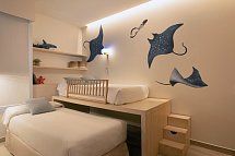 Iberostar Waves Royal Andalus - Wohnbeispiel Familienzimmer Meerblick (Zimmercodierungen F1M & F2M)