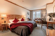 Arosa Alpine Club - Wohnbeispiel Doppelzimmer Superior (Zimmercodierung DS1)