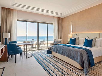 Fairmont Taghazout Bay - Wohnbeispiel Doppelzimmer Deluxe Meerblick (Zimmercodierung DDM)
