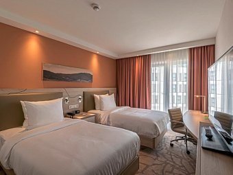 Hampton by Hilton Freiburg - Wohnbeispiel Twin Room
