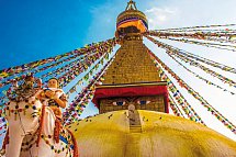 Klassisches Indien und Nepal (Gruppenreise) - Kathmandu, Swayambhunath Stupa