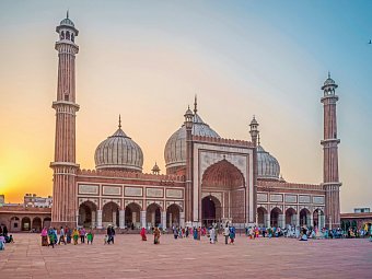 Klassisches Indien und Nepal (Gruppenreise) - Delhi, Jama Masjid