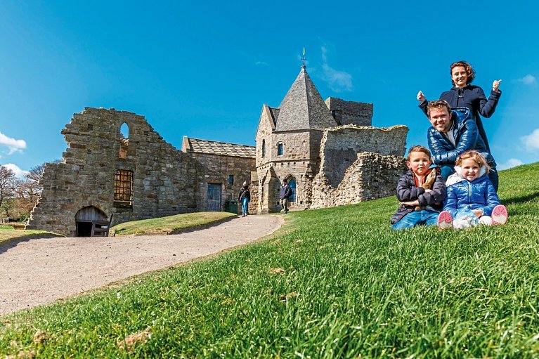 Familienerlebnistour Schottland - Abtei nahe Edinburgh