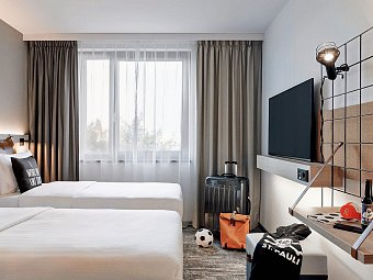 Moxy Hamburg City - Wohnbeispiel Moxy Sleeper Twin