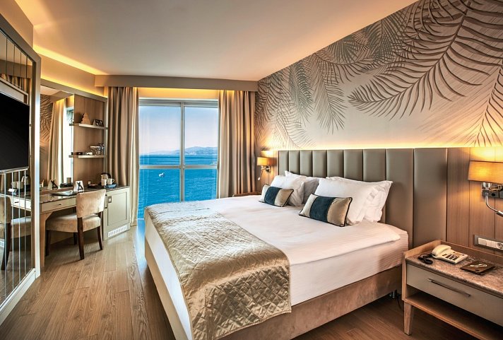 Charisma Deluxe Hotel - Wohnbeispiel Doppelzimmer Economy Meerblick (Zimmercodierungen DEM & DC1)