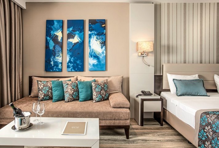 Aria Claros Beach & Spa Resort - Wohnbeispiel Doppelzimmer Deluxe Landblick