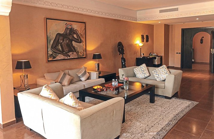 Tikida Golf Palace - Wohnbeispiel Suite Prestige (Zimmercodierung WO1)
