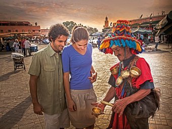 Faszination aus 1.001 Nacht (Gruppenreise ab/bis Agadir) - Djemaa el Fna - Marrakesch