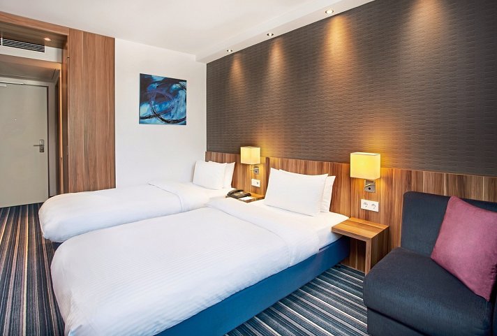 Holiday Inn Express Augsburg - Wohnbeispiel Doppelzimmer (Zimmercodierungen DB1 & DC1)