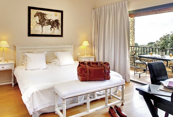 Les Bories & SPA - Wohnbeispiel Doppelzimmer Superior (Zimmercodierung DS1)