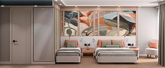 Delphin Diva Premiere - Modellbild Doppelzimmer