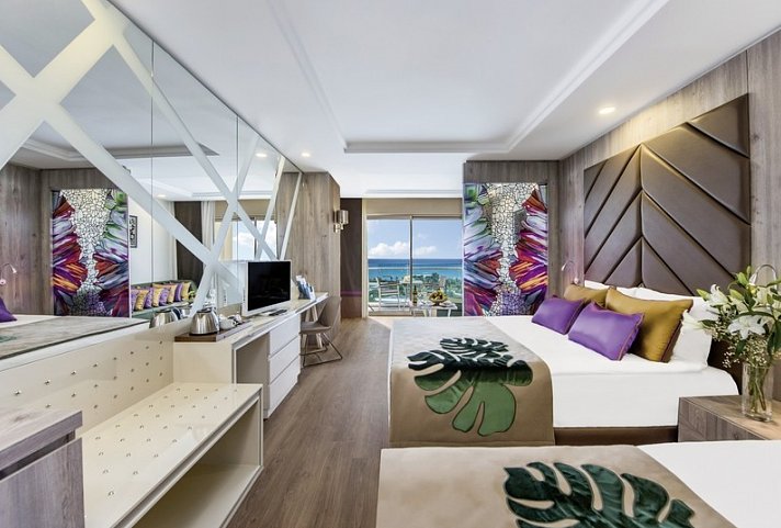 Delphin BE GRAND Resort - Wohnbeispiel Doppelzimmer (Zimmercodierung DB1)