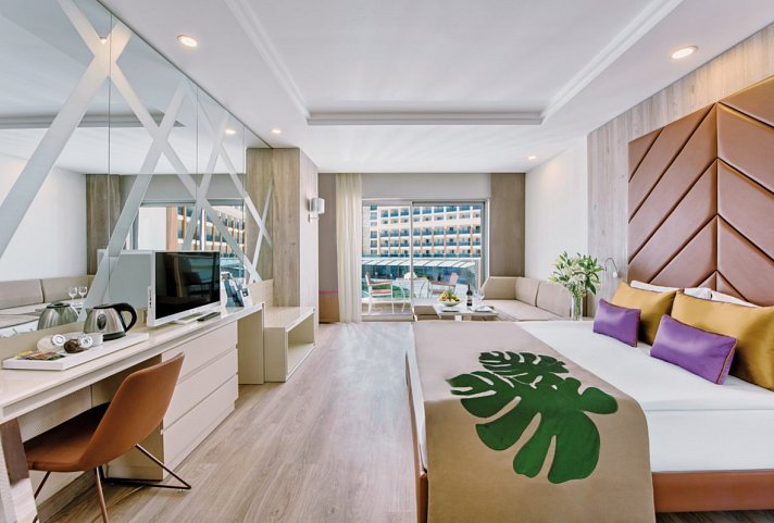 Delphin BE GRAND Resort - Wohnbeispiel Doppelzimmer Be Trendy Landblick (Zimmercodierung DB1)