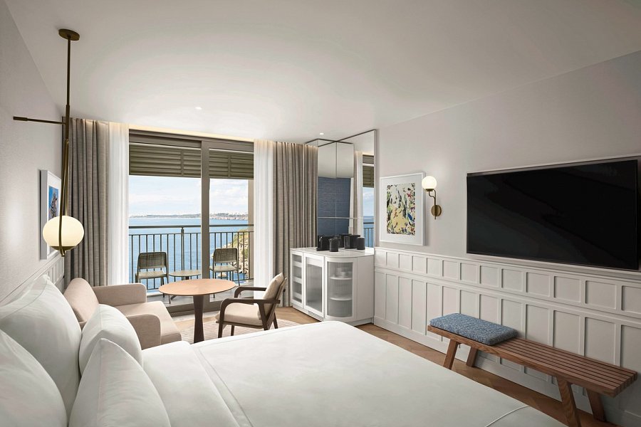 Akra Antalya - Wohnbeispiel DZ Deluxe Meerblick (Zimmercodierungen DDM & DCM)