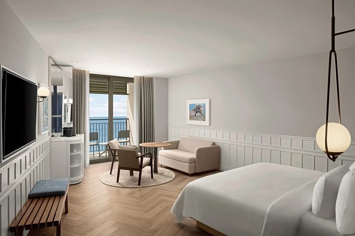 Akra Antalya - Wohnbeispiel DZ Grand Deluxe Meerblick (Zimmercodierung DD2)