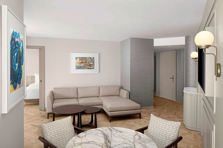 Akra Antalya - Wohnbeispiel Mediterrane Suite (Zimmercodierung W1M)