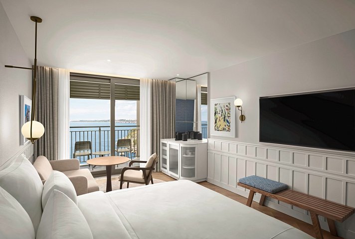 Akra Antalya - Wohnbeispiel DZ Deluxe Meerblick (Zimmercodierungen DDM & DCM)