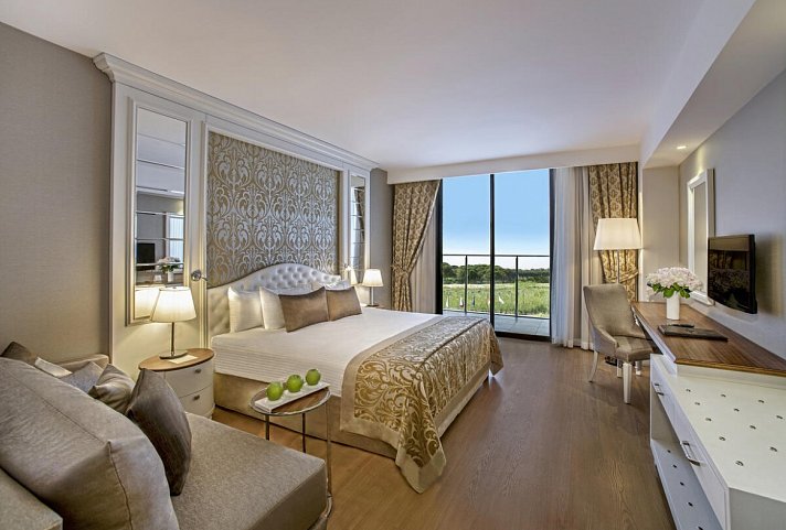 Aska Lara Resort & Spa - Wohnbeispiel Doppelzimmer Landblick (Zimmercodierungen DBL & DCL)