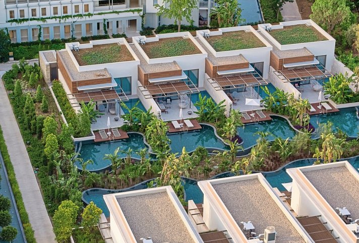 Bayou Villas Lara Antalya - Wohnbeispiel Bayou Villa 1 Schlafzimmer 2 Badezimmer