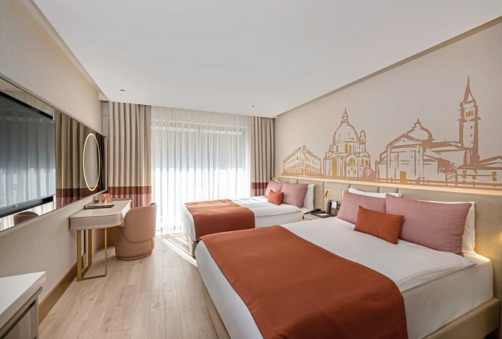 Ducale Lara - Wohnbeispiel Doppelzimmer Deluxe Landblick (Zimmercodierung DDL)